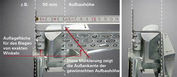 Bild Leifeld Schiene Biegezange