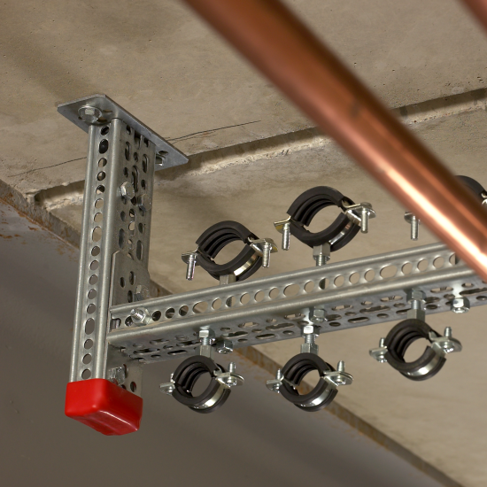 Das LEIFELD C-Profil ist optimal als Träger geeignet.