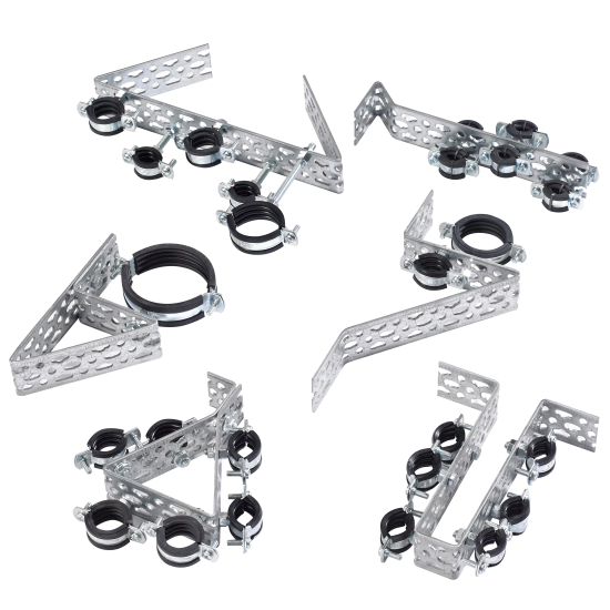 Quickly and simply produce brackets and wall mountings in a variety of dimensions.