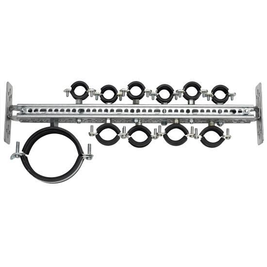 LEIFELD Profile: Use when extra rigidity is required.Fit piping to both sides without expensive special parts!