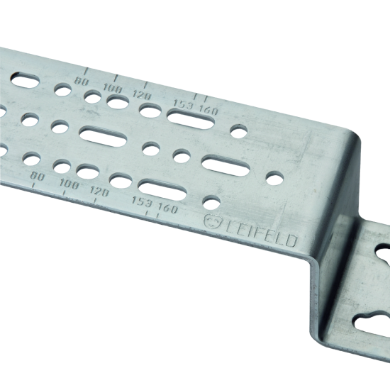 LEIFELD MultiMounts Part# 1250, 1251 and 1230 have the standard centres pre-stamped for easy location.