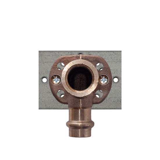 Wall-elbows can be mounted in 22,5 degree steps.