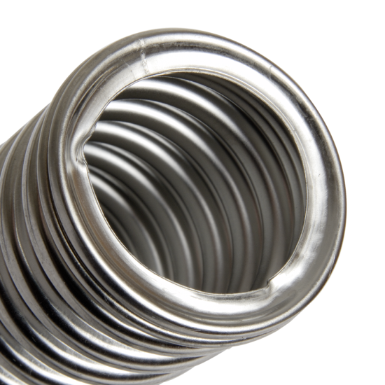 Important!!!The finished flange has to be straight and flat!